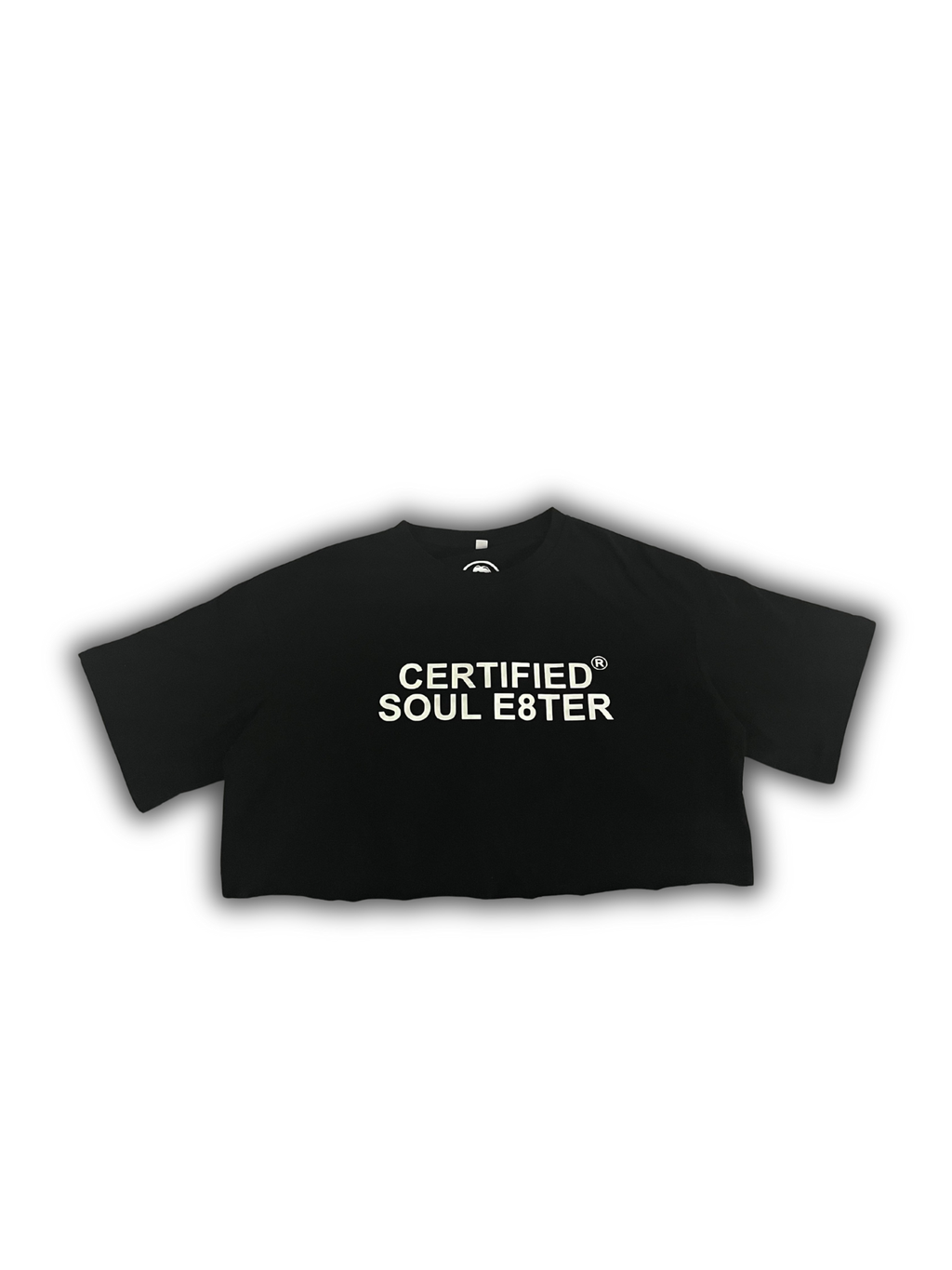 WOMENS CROPPED CERTIFIED SOULE8TER T-SHIRT