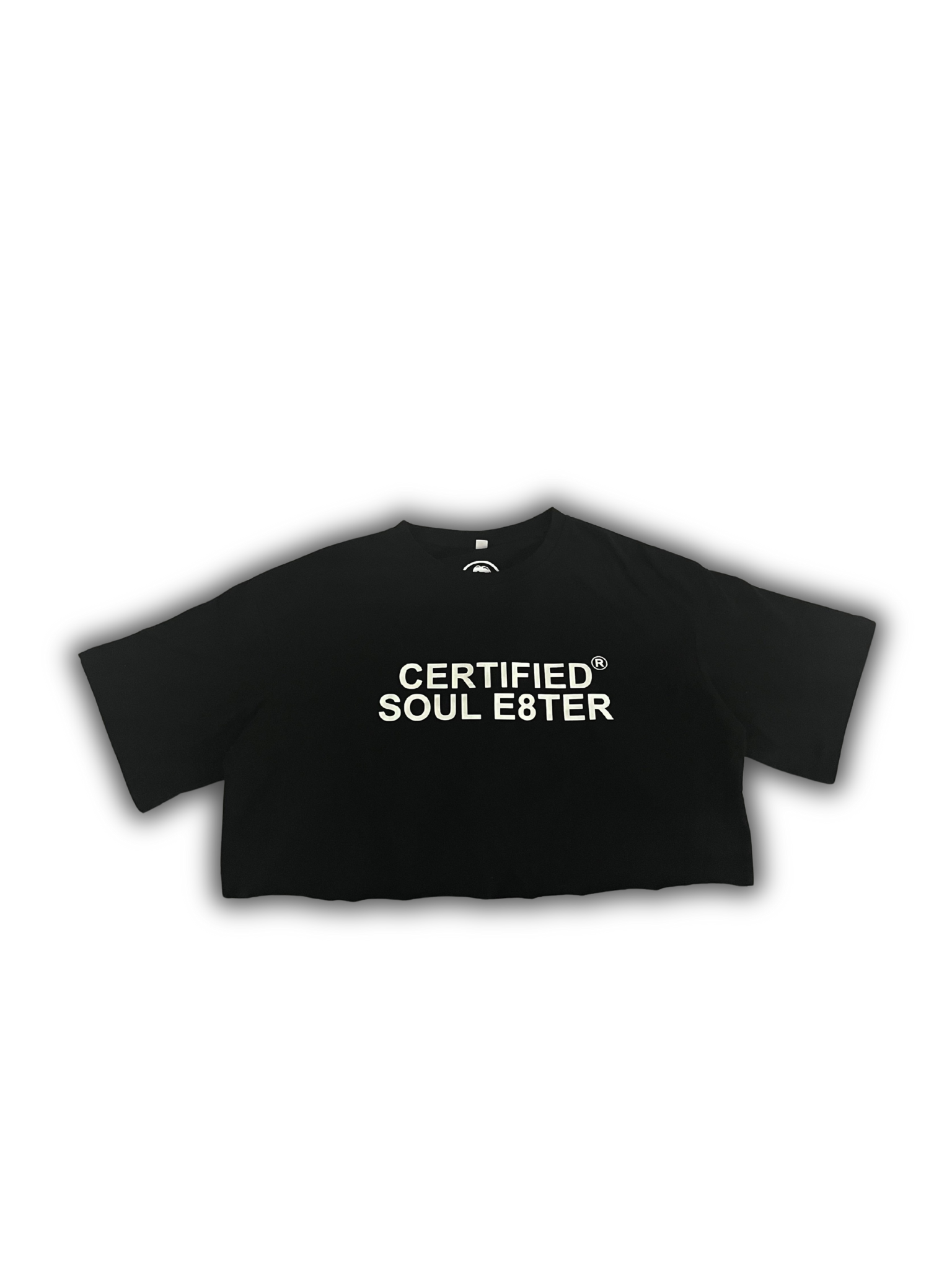 WOMENS CROPPED CERTIFIED SOULE8TER T-SHIRT